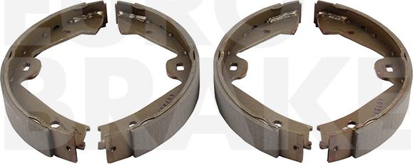 Eurobrake 58492747829 - Комплект гальм, ручник, парковка autozip.com.ua