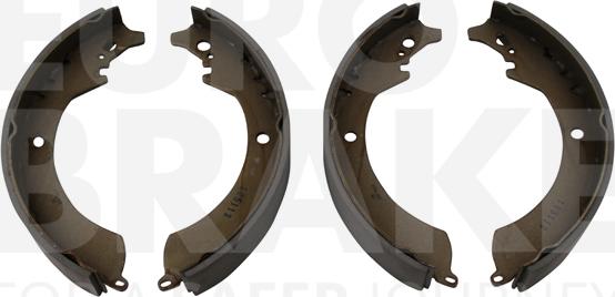 Eurobrake 58492751419 - Комплект гальм, барабанний механізм autozip.com.ua