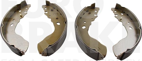 Eurobrake 58492752584 - Комплект гальм, барабанний механізм autozip.com.ua