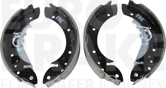 Eurobrake 58492719598 - Комплект гальм, барабанний механізм autozip.com.ua