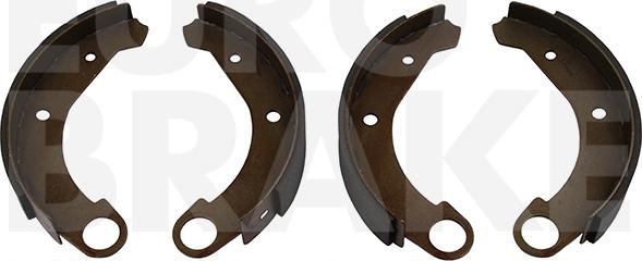 Eurobrake 58492719262 - Комплект гальм, барабанний механізм autozip.com.ua