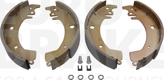 Eurobrake 58492739445 - Комплект гальм, барабанний механізм autozip.com.ua