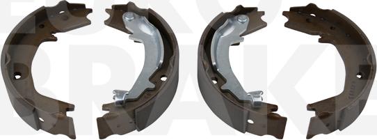 Eurobrake 58492734746 - Комплект гальм, ручник, парковка autozip.com.ua