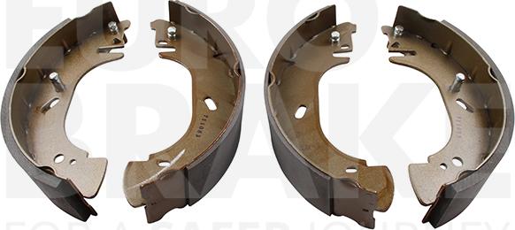 Eurobrake 58492736664 - Комплект гальм, барабанний механізм autozip.com.ua