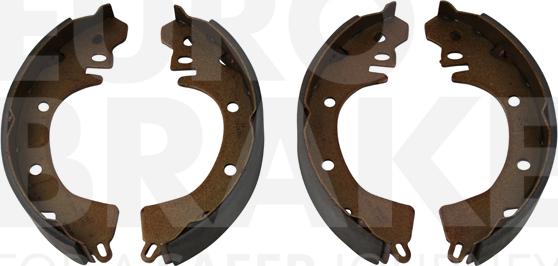 Eurobrake 58492730422 - Комплект гальм, барабанний механізм autozip.com.ua