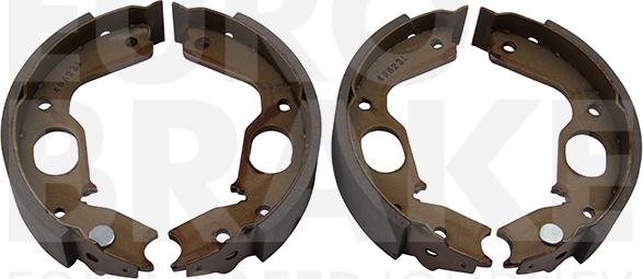 Eurobrake 58492730645 - Комплект гальм, ручник, парковка autozip.com.ua