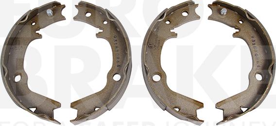 Eurobrake 58492730864 - Комплект гальм, барабанний механізм autozip.com.ua