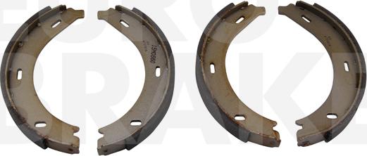 Eurobrake 58492733659 - Комплект гальм, ручник, парковка autozip.com.ua