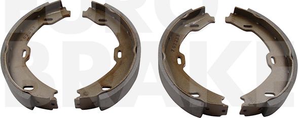 Eurobrake 58492733714 - Комплект гальм, ручник, парковка autozip.com.ua