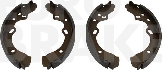 Eurobrake 58492732438 - Комплект гальм, барабанний механізм autozip.com.ua