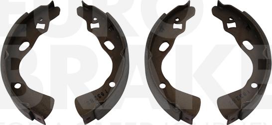 Eurobrake 58492732507 - Комплект гальм, барабанний механізм autozip.com.ua