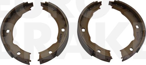 Eurobrake 58492737655 - Комплект гальм, ручник, парковка autozip.com.ua