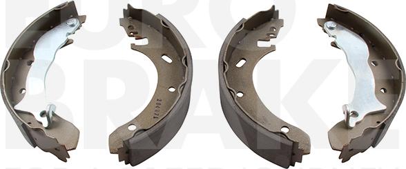 Eurobrake 58492725559 - Комплект гальм, барабанний механізм autozip.com.ua