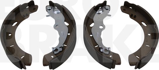 Eurobrake 58492725819 - Комплект гальм, барабанний механізм autozip.com.ua