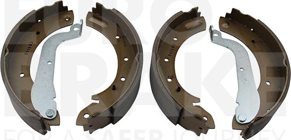 Eurobrake 58492722597 - Комплект гальм, барабанний механізм autozip.com.ua