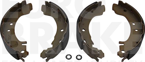 Eurobrake 58492722531 - Комплект гальм, барабанний механізм autozip.com.ua