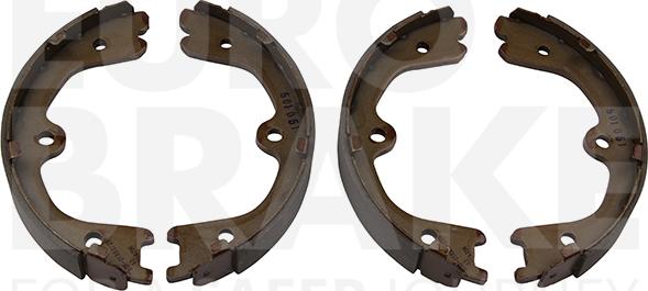 Eurobrake 58492722798 - Комплект гальм, барабанний механізм autozip.com.ua