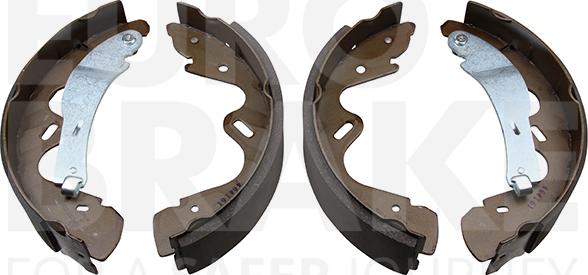 Eurobrake 58492722735 - Комплект гальм, барабанний механізм autozip.com.ua