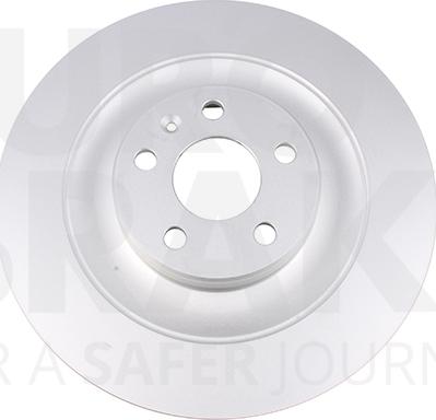 Eurobrake 5815314873 - Гальмівний диск autozip.com.ua