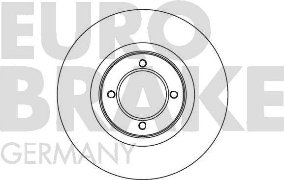 Eurobrake 5815209909 - Гальмівний диск autozip.com.ua