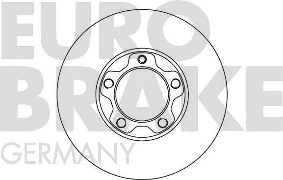 Eurobrake 5815204709 - Гальмівний диск autozip.com.ua