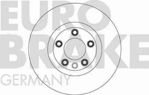 Eurobrake 58152047150 - Гальмівний диск autozip.com.ua