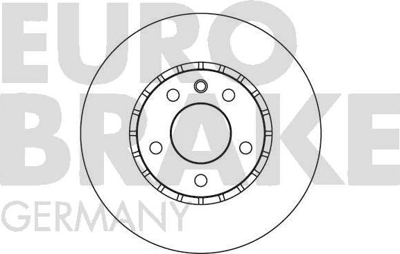 Eurobrake 5815203612 - Гальмівний диск autozip.com.ua