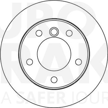 Eurobrake 5815203378 - Гальмівний диск autozip.com.ua