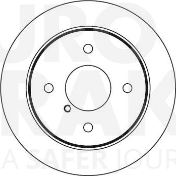 Eurobrake 5815203215 - Гальмівний диск autozip.com.ua