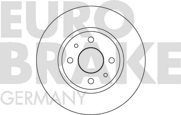 Eurobrake 5815202328 - Гальмівний диск autozip.com.ua
