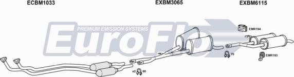 EuroFlo BM52020 2018B - Система випуску ОГ autozip.com.ua