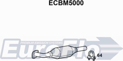 EuroFlo ECBM5000 - Каталізатор autozip.com.ua