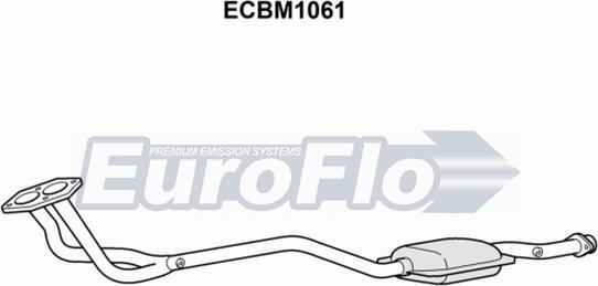 EuroFlo ECBM1061 - Каталізатор autozip.com.ua