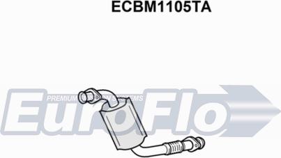 EuroFlo ECBM1105TA - Каталізатор autozip.com.ua