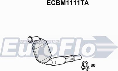 EuroFlo ECBM1111TA - Каталізатор autozip.com.ua