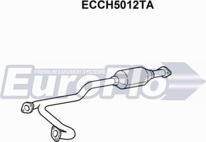 EuroFlo ECCH5012TA - Каталізатор autozip.com.ua