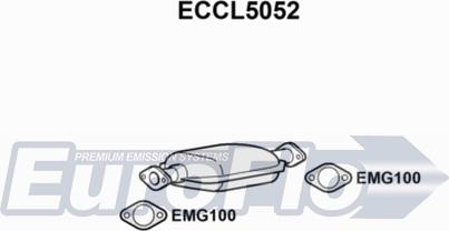 EuroFlo ECCL5052 - Каталізатор autozip.com.ua