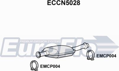 EuroFlo ECCN5028 - Каталізатор autozip.com.ua
