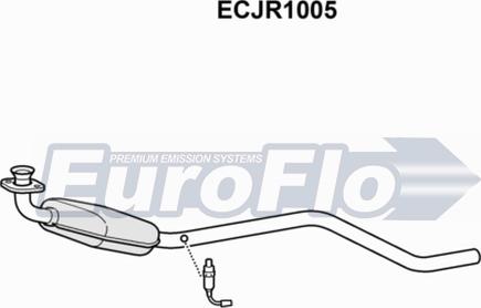 EuroFlo ECJR1005 - Каталізатор autozip.com.ua