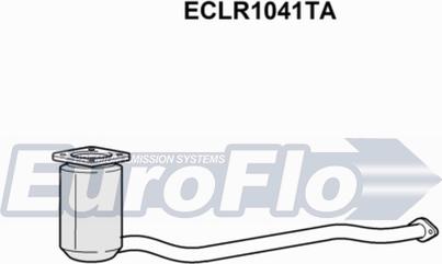 EuroFlo ECLR1041TA - Каталізатор autozip.com.ua