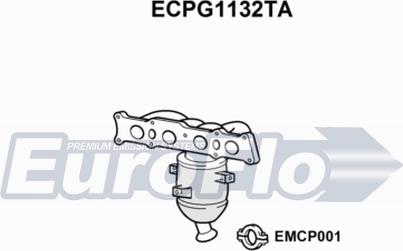 EuroFlo ECPG1132TA - Каталізатор autozip.com.ua