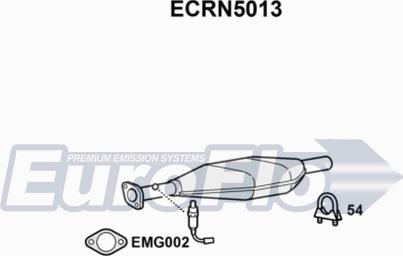 EuroFlo ECRN5013 - Каталізатор autozip.com.ua