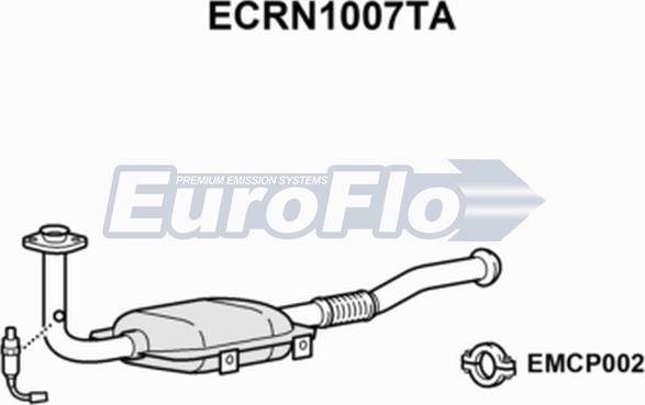 EuroFlo ECRN1007TA - Каталізатор autozip.com.ua