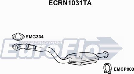 EuroFlo ECRN1031TA - Каталізатор autozip.com.ua