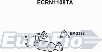 EuroFlo ECRN1108TA - Каталізатор autozip.com.ua