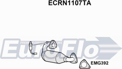 EuroFlo ECRN1107TA - Каталізатор autozip.com.ua