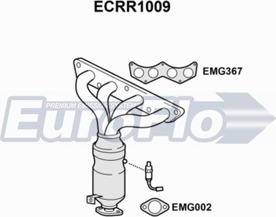 EuroFlo ECRR1009 - Каталізатор autozip.com.ua