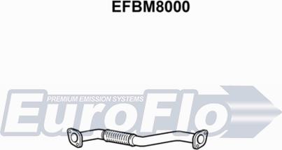 EuroFlo EFBM8000 - Труба вихлопного газу autozip.com.ua