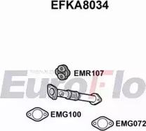 EuroFlo EFKA8034 - Труба вихлопного газу autozip.com.ua