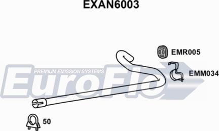 EuroFlo EXAN6003 - Насадка випускної труби autozip.com.ua